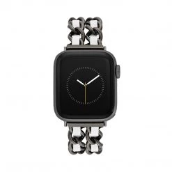 SteveMadden All New Apple Watch® LINKED WATCH BAND WHITE MULTI 42-44MM