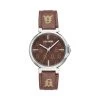 SteveMadden STACKED LOGO WATCH BROWN MULTI