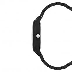 SteveMadden POWDER COATED WATCH BLACK