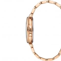 SteveMadden CLEAN LINE LINK WATCH ROSE GOLD All New