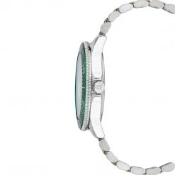 SteveMadden CLASSIC STATEMENT WATCH GOLD/GREEN All New