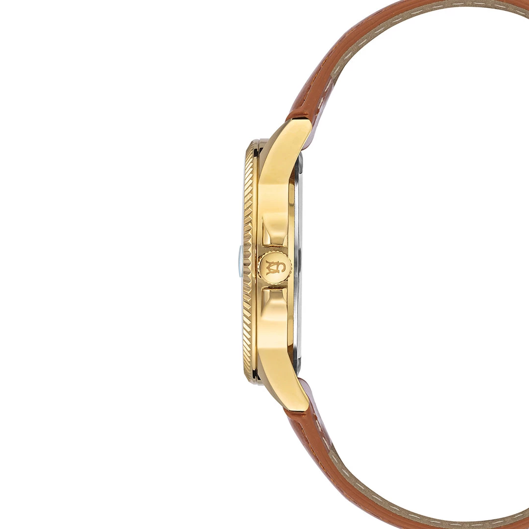 SteveMadden CLASSIC EMBOSSED WATCH GOLD MULTI 2 SteveMadden CLASSIC EMBOSSED WATCH GOLD MULTI