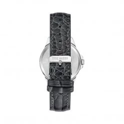 SteveMadden All New CLASSIC EMBOSSED WATCH SILVER MULTI