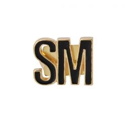 SteveMadden SM LOGO RING GOLD MULTI