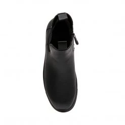 SteveMadden DAVIN BLACK LEATHER MEN'S SHOES