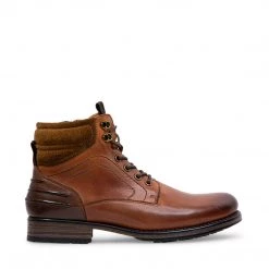 SteveMadden MEN'S SHOES PAULO TAN LEATHER