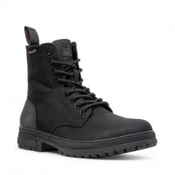 SteveMadden DANEK BLACK NUBUCK MEN'S SHOES