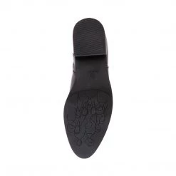 SteveMadden WOMEN'S SHOES CALLIE BLACK LEATHER