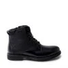SteveMadden DAVID WATERPROOF BLACK LEATHER MEN'S SHOES