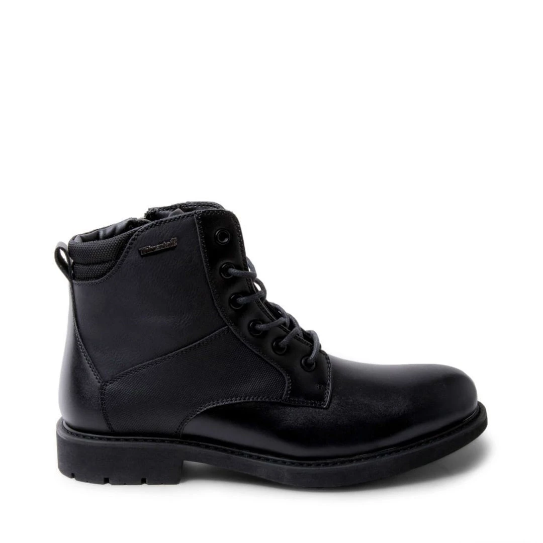SteveMadden DAVID WATERPROOF BLACK LEATHER MEN'S SHOES 1 SteveMadden DAVID WATERPROOF BLACK LEATHER MEN'S SHOES