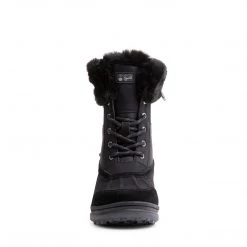 SteveMadden ISELOA BLACK NUBUCK