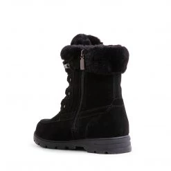 SteveMadden WOMEN'S SHOES KORAL BLACK SUEDE