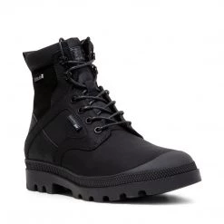 SteveMadden DERMOTT BLACK LEATHER