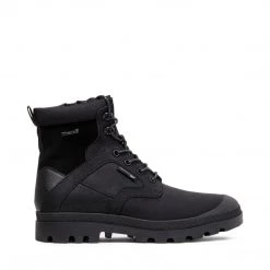 SteveMadden DERMOTT BLACK LEATHER