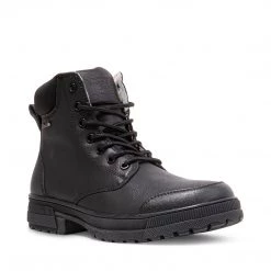 SteveMadden DENZEL BLACK LEATHER