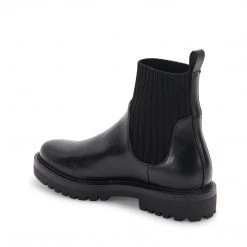 SteveMadden Pre-Order HALLIES BLACK LEATHER