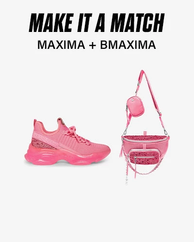 SteveMadden SHOP THE LOOK MAXIMA + BMAXIMA PINK Pre-Order 1 SteveMadden SHOP THE LOOK MAXIMA + BMAXIMA PINK Pre-Order
