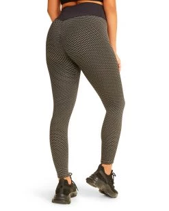 SteveMadden Lounge & Active BODYCON SCRUNCHED LEGGING GREY