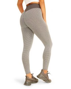 SteveMadden BODYCON SCRUNCHED LEGGING LIGHT GREY Lounge & Active