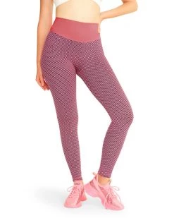 SteveMadden BODYCON SCRUNCHED LEGGING PINK