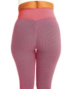SteveMadden BODYCON SCRUNCHED LEGGING PINK