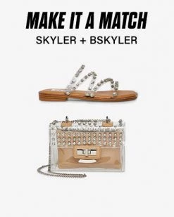 SteveMadden SHOP THE LOOK SKYLER + BSKYLER CLEAR Pre-Order