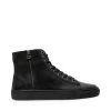 SteveMadden MEN'S SHOES SLASH BLACK LEATHER