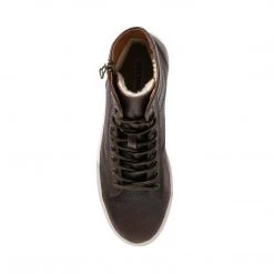 SteveMadden MEN'S SHOES SLASH BROWN LEATHER