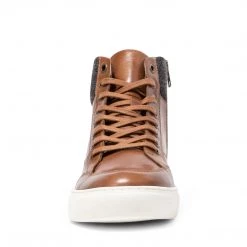 SteveMadden STAHL TAN LEATHER MEN'S SHOES