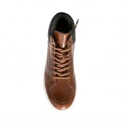 SteveMadden STAHL TAN LEATHER MEN'S SHOES