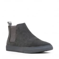 SteveMadden LARSONN GREY SUEDE MEN'S SHOES
