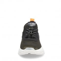 SteveMadden WOMEN'S SHOES MYLES GREEN MULTI