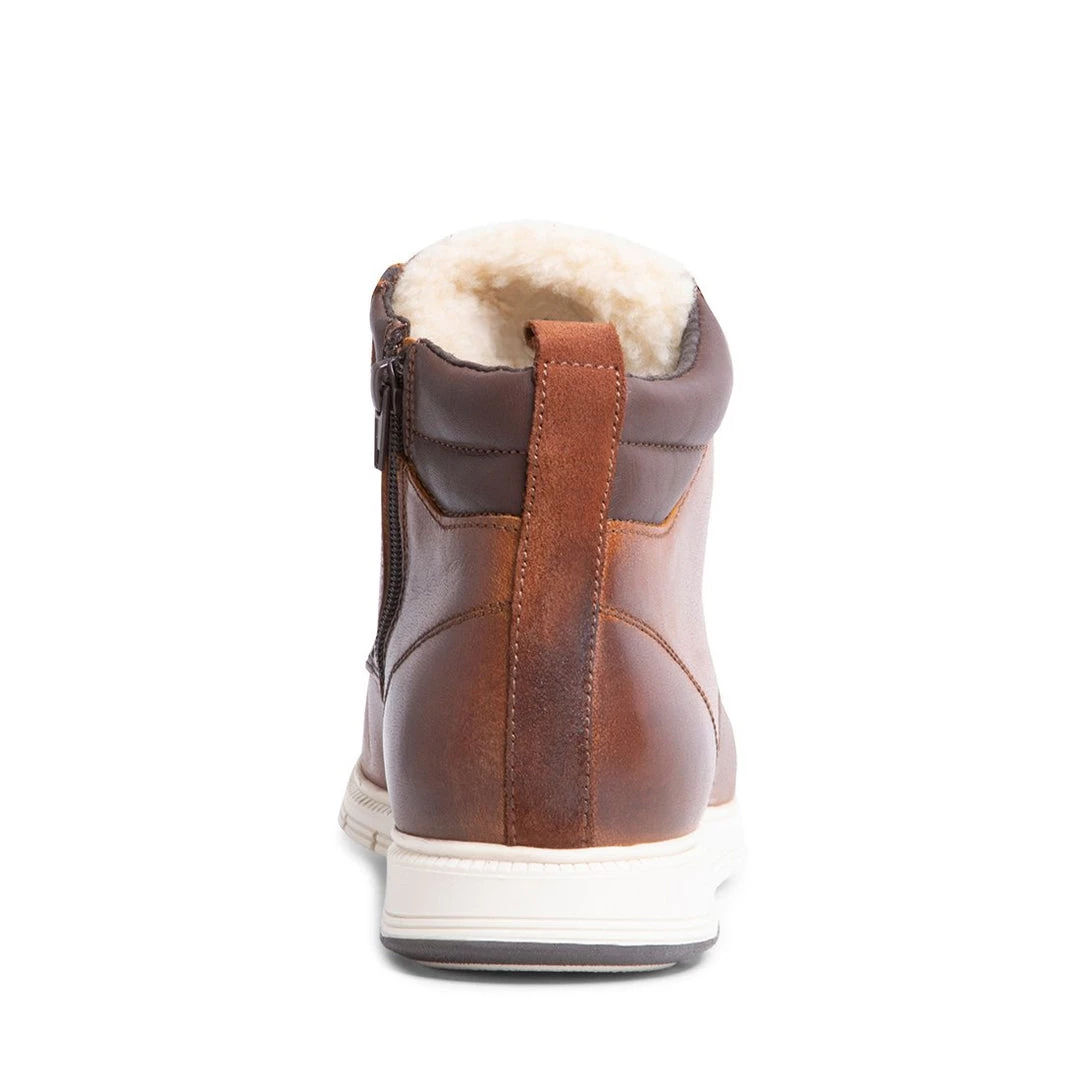 SteveMadden MEN'S SHOES URIANNF TAN LEATHER 4 SteveMadden MEN'S SHOES URIANNF TAN LEATHER