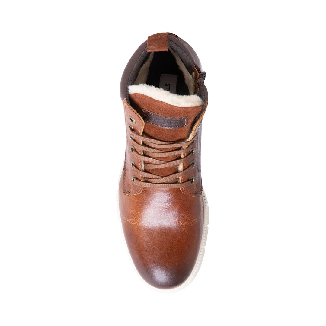 SteveMadden MEN'S SHOES URIANNF TAN LEATHER 5 SteveMadden MEN'S SHOES URIANNF TAN LEATHER