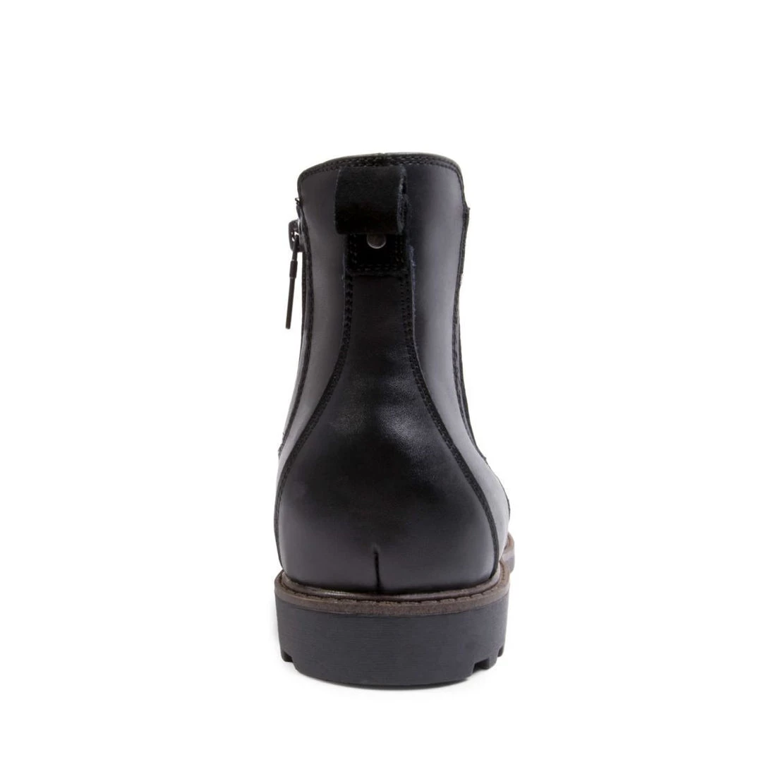 SteveMadden MEN'S SHOES SHADE WATERPROOF BLACK LEATHER 4 SteveMadden MEN'S SHOES SHADE WATERPROOF BLACK LEATHER