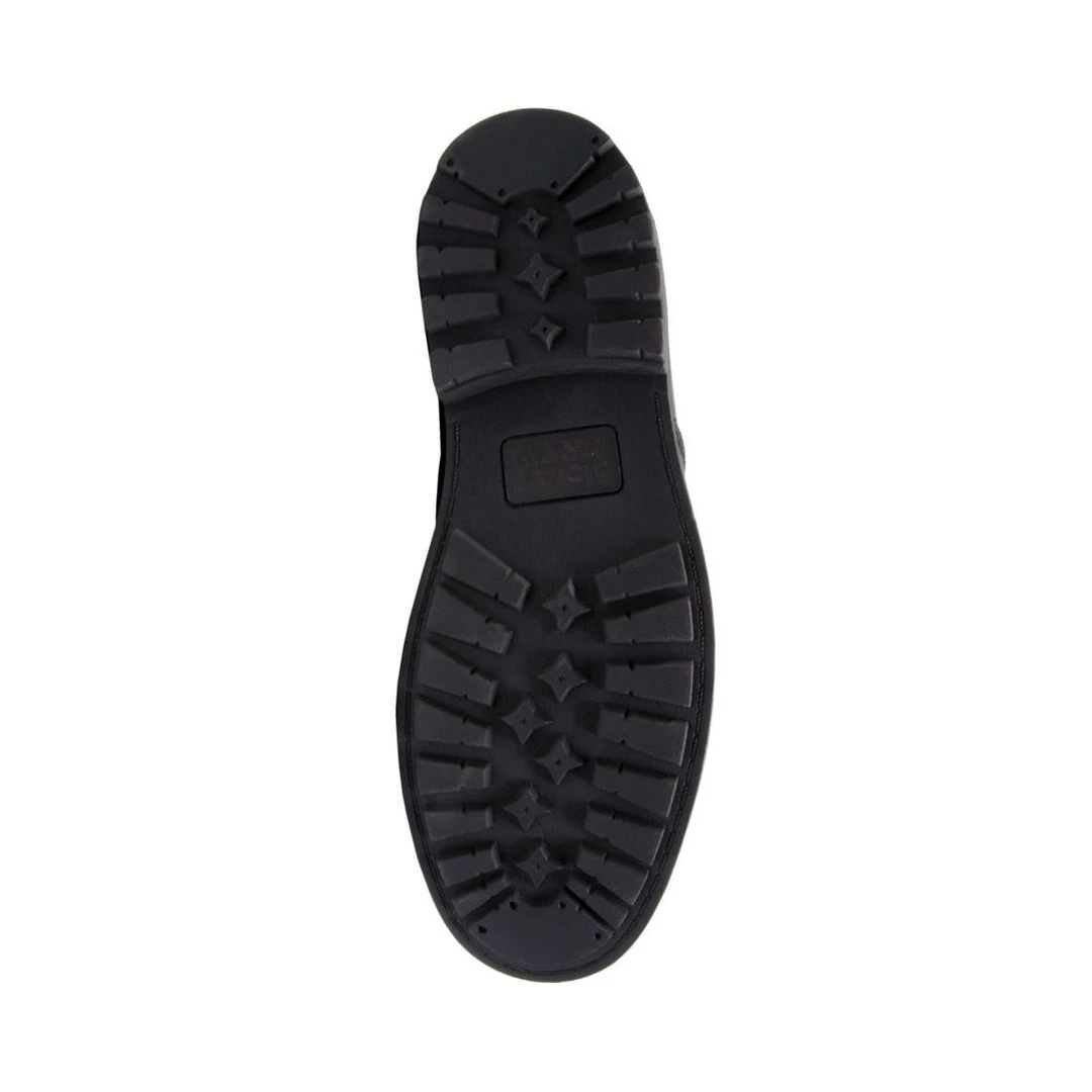 SteveMadden MEN'S SHOES SHADE WATERPROOF BLACK LEATHER 5 SteveMadden MEN'S SHOES SHADE WATERPROOF BLACK LEATHER