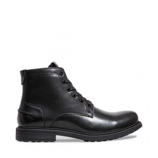 SteveMadden SID BLACK LEATHER