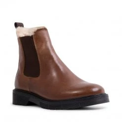 SteveMadden WOMEN'S SHOES ABELLAF TAN LEATHER