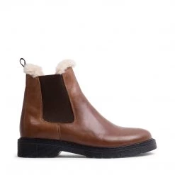 SteveMadden WOMEN'S SHOES ABELLAF TAN LEATHER