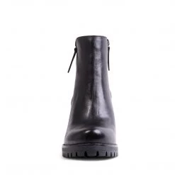 SteveMadden WOMEN'S SHOES AMALIAA BLACK LEATHER