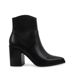 SteveMadden The Western Edit CATE BLACK LEATHER