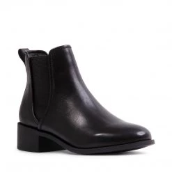 SteveMadden DARES BLACK LEATHER