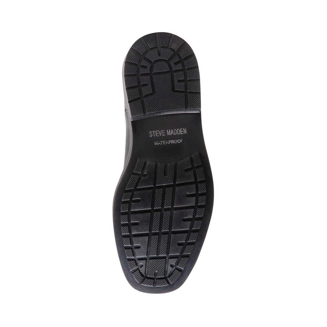 SteveMadden WOMEN'S SHOES JACQUI BLACK LEATHER 6 SteveMadden WOMEN'S SHOES JACQUI BLACK LEATHER