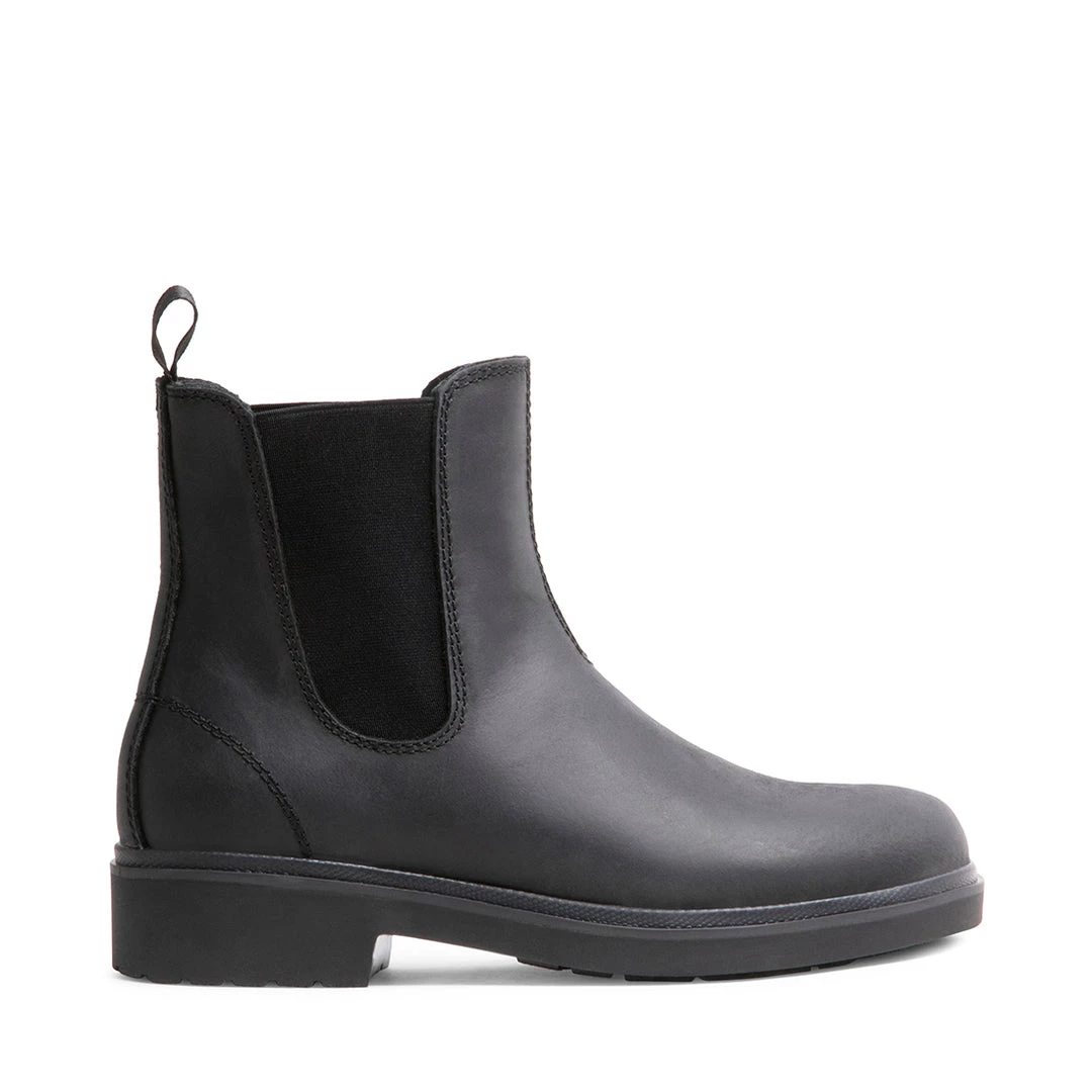 SteveMadden WOMEN'S SHOES JACQUI BLACK LEATHER 1 SteveMadden WOMEN'S SHOES JACQUI BLACK LEATHER