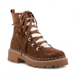 SteveMadden RAINIER TAN SUEDE WOMEN'S SHOES