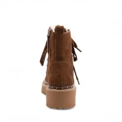 SteveMadden RAINIER TAN SUEDE WOMEN'S SHOES