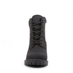 SteveMadden WOMEN'S SHOES TRINA BLACK NUBUCK LEATHER