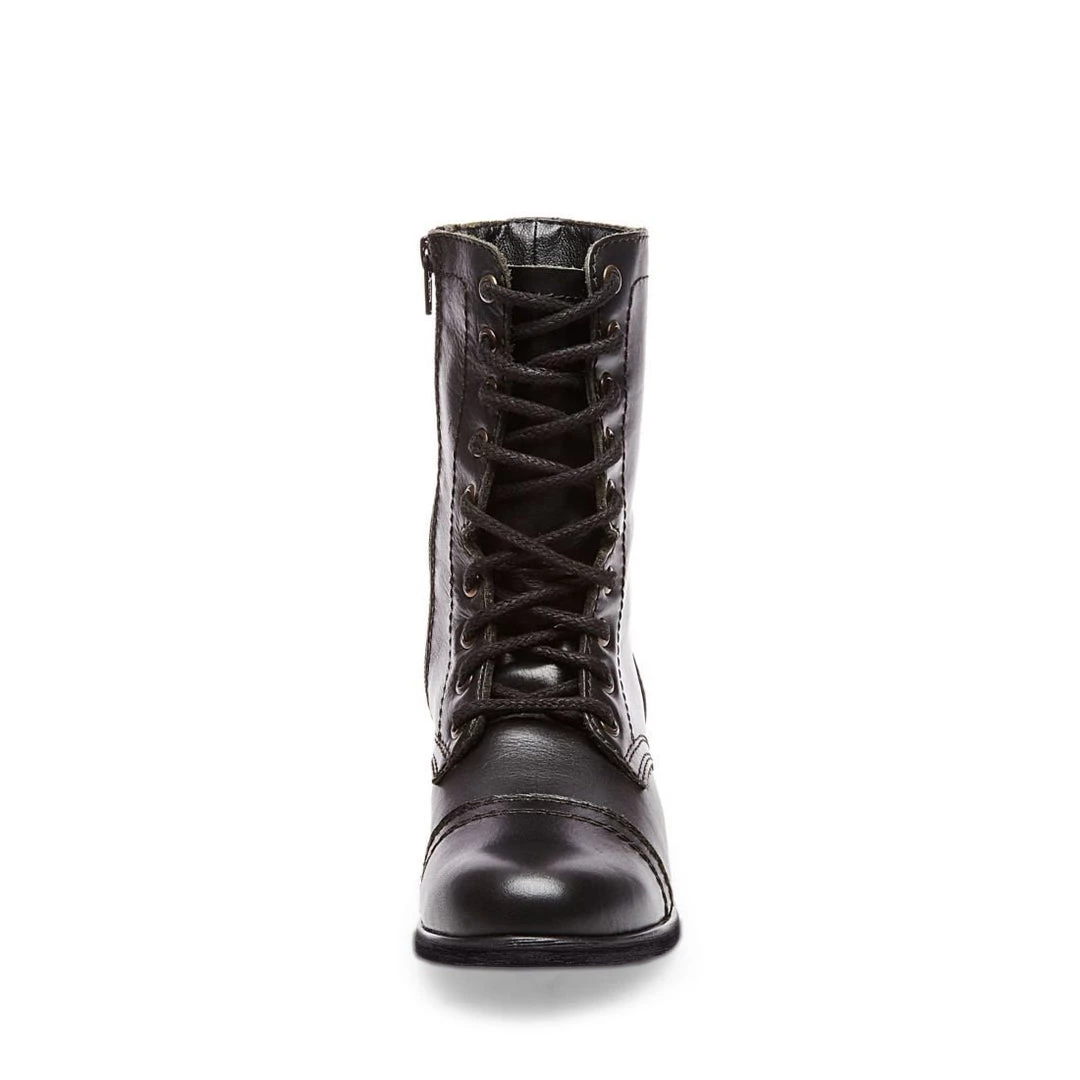SteveMadden TROOPA BLACK LEATHER 2 SteveMadden TROOPA BLACK LEATHER