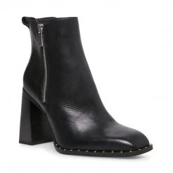 SteveMadden WHISPER BLACK LEATHER