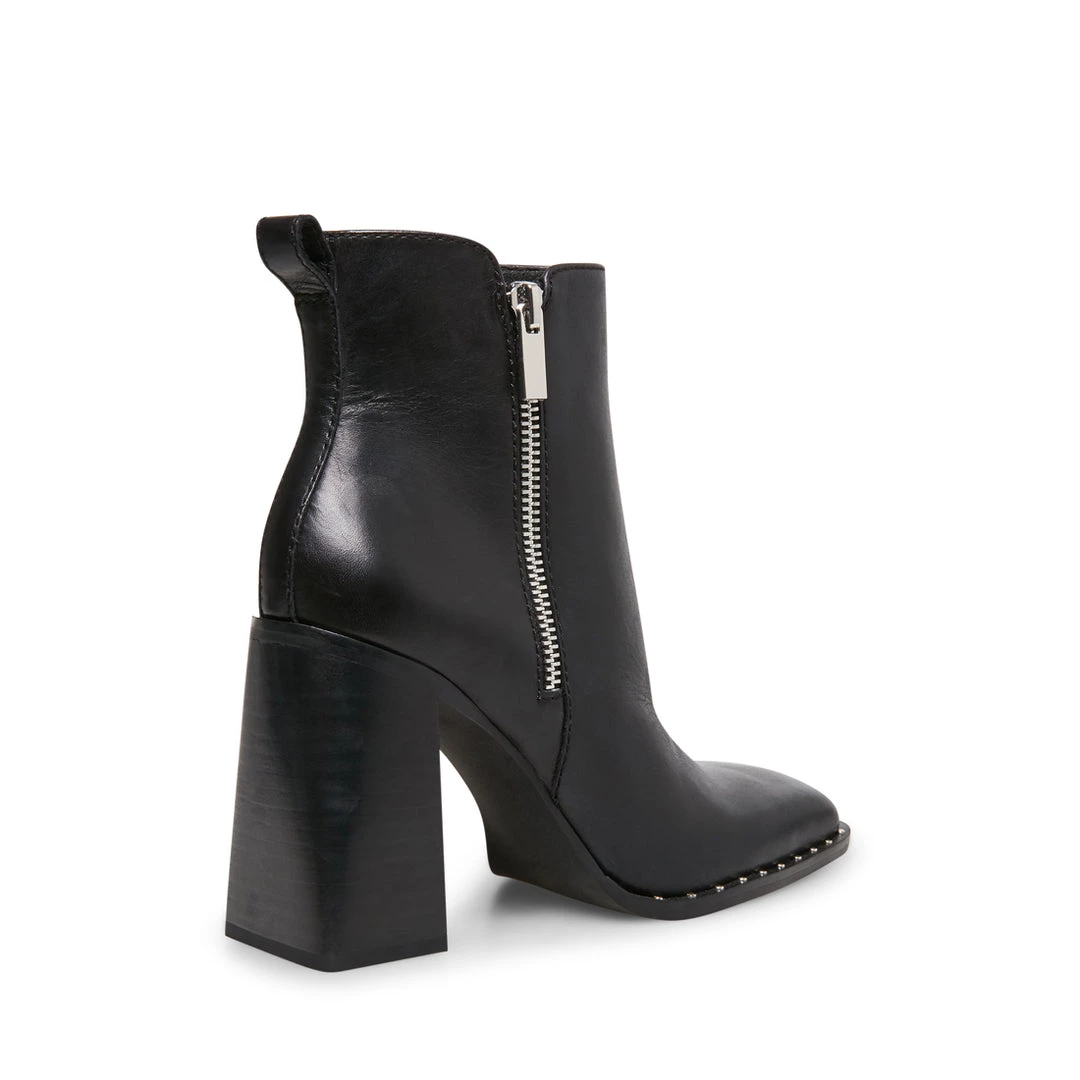SteveMadden WHISPER BLACK LEATHER 5 SteveMadden WHISPER BLACK LEATHER